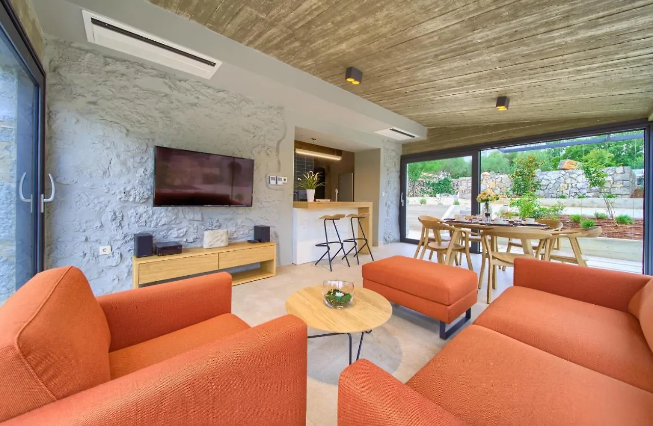 Family Friendly House With A Swimming Pool Bajcici, Krk - 19311 Villa Vrh  Vrh (Krk)