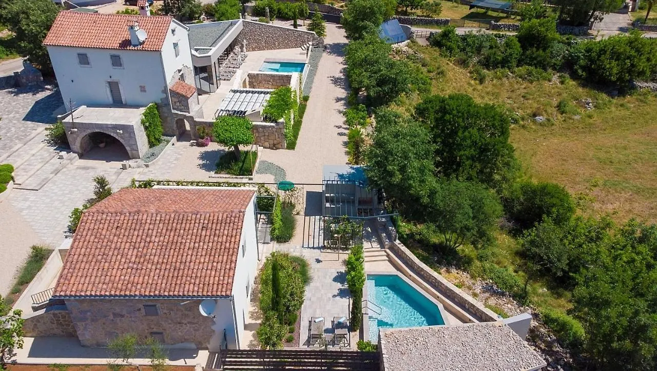 Family Friendly House With A Swimming Pool Bajcici, Krk - 19311 Villa Vrh  Holiday home