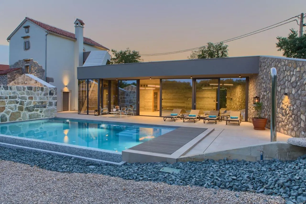 Family Friendly House With A Swimming Pool Bajcici, Krk - 19311 Villa Vrh  0*, Vrh (Krk)