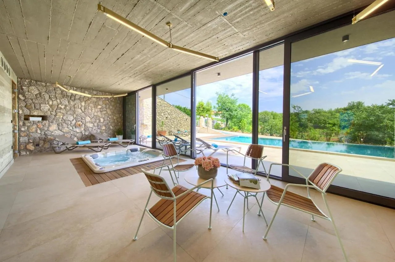 Family Friendly House With A Swimming Pool Bajcici, Krk - 19311 Villa Vrh  Holiday home